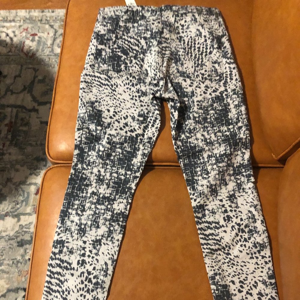 EXPRESS - WITH TAGS - Skinny High Rise Printed Jeans - Size 8R